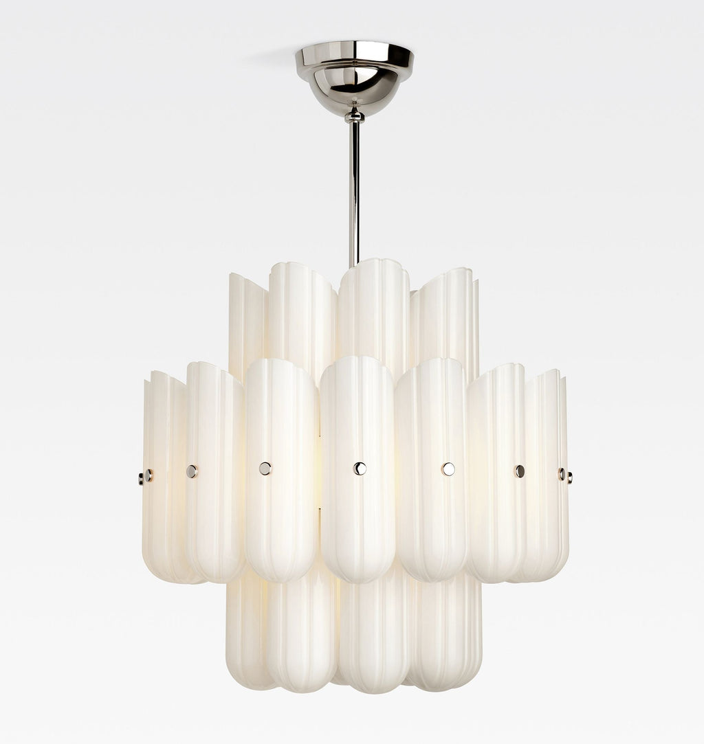 Lorna LED Double Tier Chandelier 25" 35" 46"