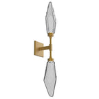 Rock Crystal Double Wall Sconce