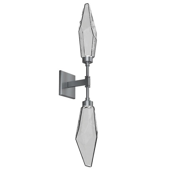 Rock Crystal Double Wall Sconce