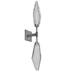 Rock Crystal Double Wall Sconce