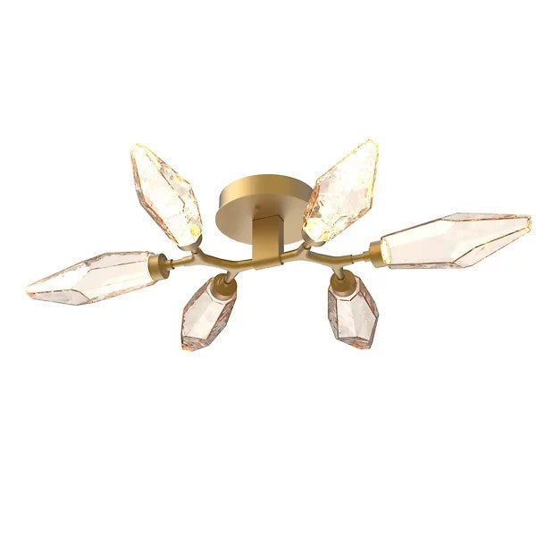Rock Crystal  Flush Mount