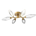 Rock Crystal  Flush Mount