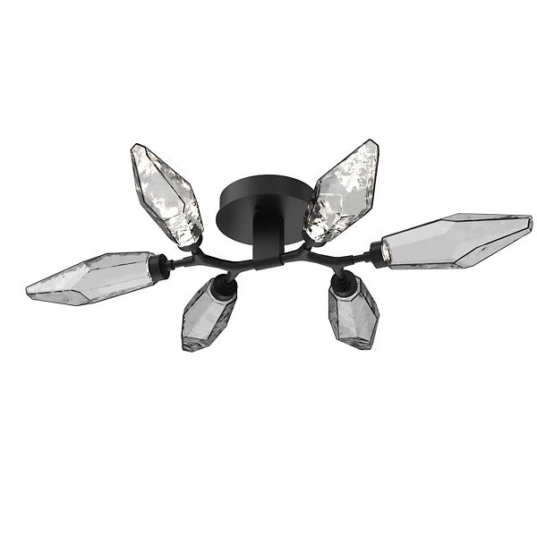 Rock Crystal  Flush Mount