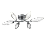 Rock Crystal  Flush Mount