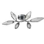 Rock Crystal  Flush Mount