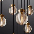 Pearl Spherical Modern Round Chandelier 60''