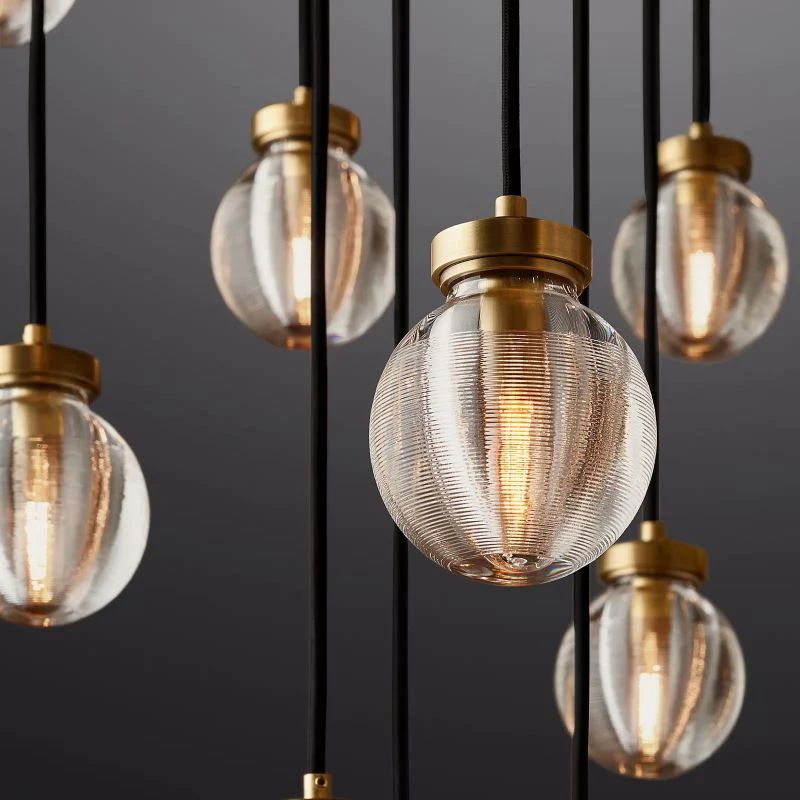 Pearl Spherical Modern Round Chandelier 60''