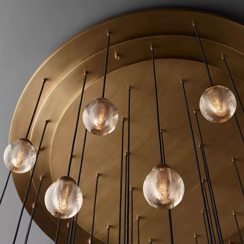 Pearl Spherical Modern Round Chandelier 60''