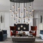 Pearl Spherical Modern Round Chandelier 60''