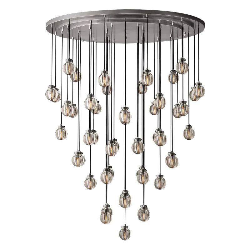 Pearl Spherical Modern Round Chandelier 60''