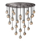 Pearl Spherical Modern Round Chandelier 48''