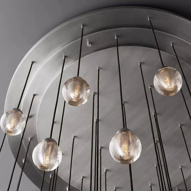 Pearl Spherical Modern Round Chandelier 60''