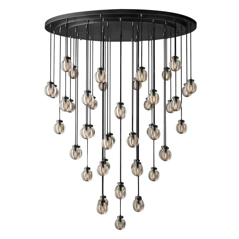 Pearl Spherical Modern Round Chandelier 60''