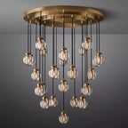Pearl Spherical Modern Round Chandelier 38''
