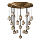 Pearl Spherical Modern Round Chandelier 38''