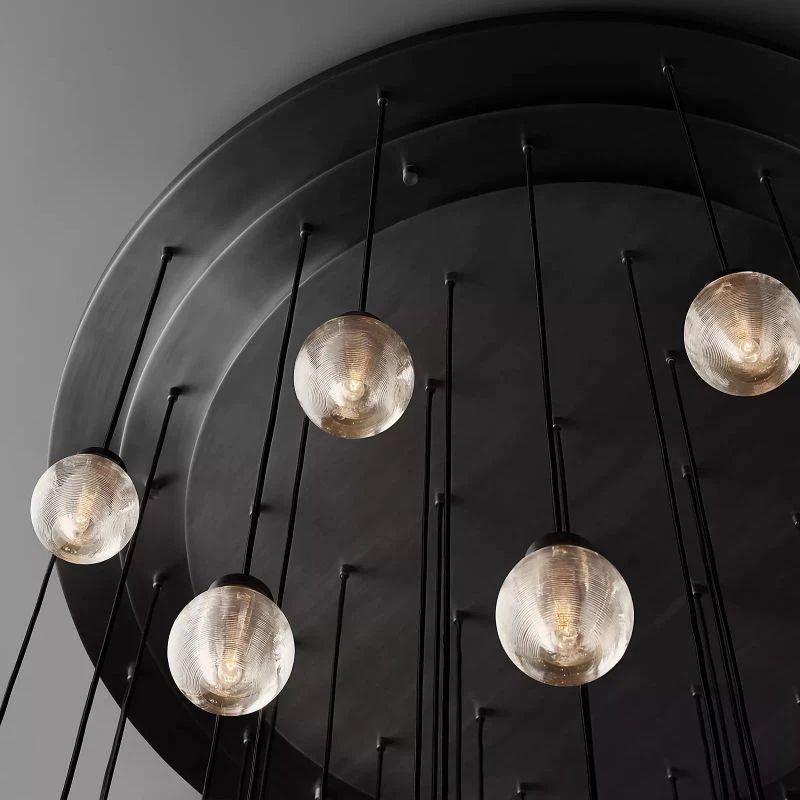 Pearl Spherical Modern Round Chandelier 60''