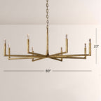 Thara Round Chandelier 60”