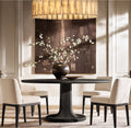 Camelot Alabaster Round Chandelier 36"D