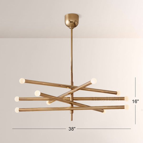 Rouvelle 10-Light Mobile Orb Chandelier