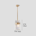 Bronte Crystal Single Pendant
