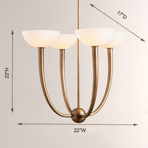 Saguara Alabaster Chandelier