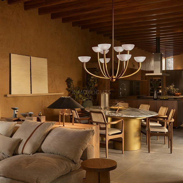 Saguara Alabaster Chandelier