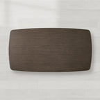 Sailor Germain Rectangular Solid Wood Dining Table with Rennes Base