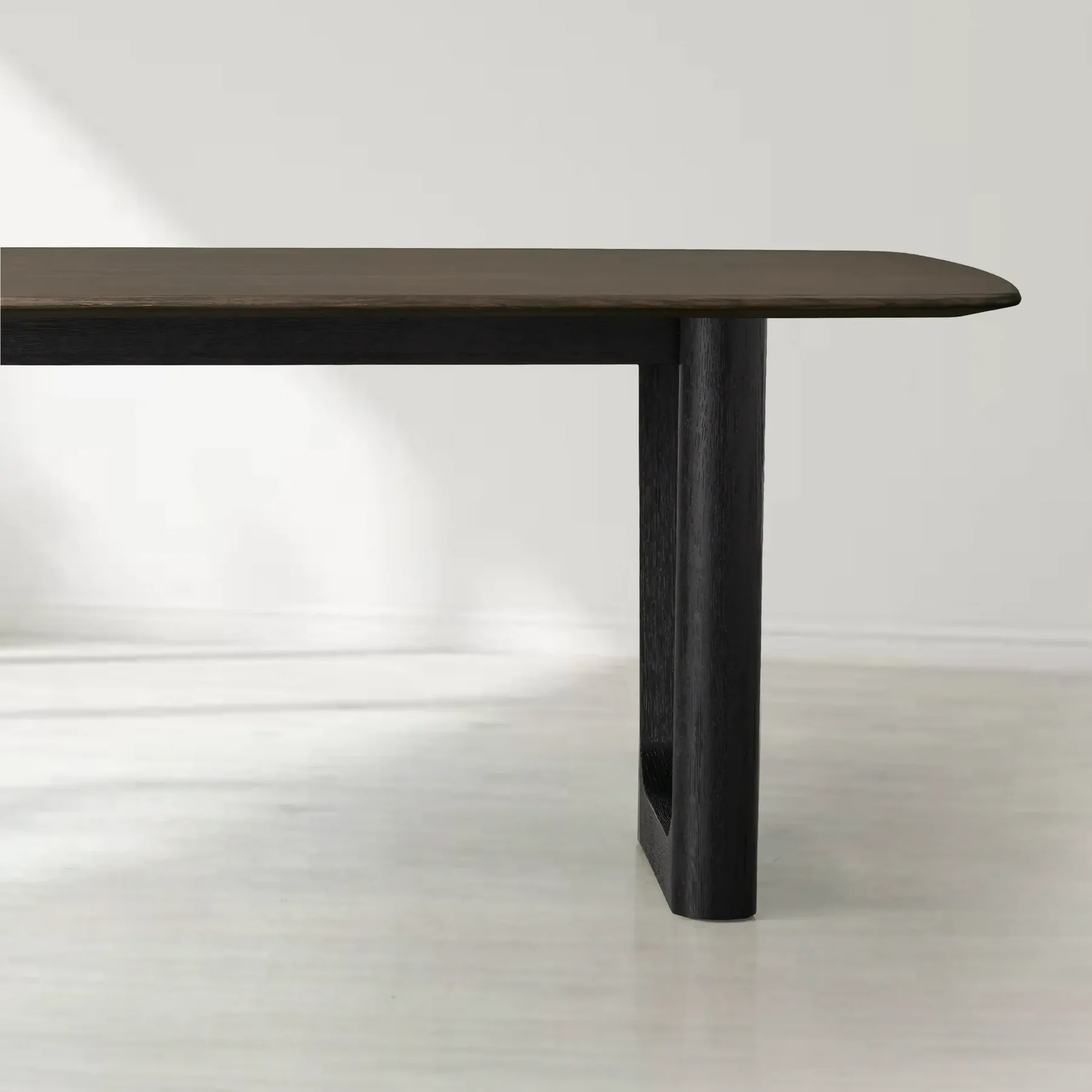 Sailor Germain Rectangular Solid Wood Dining Table with Rennes Base