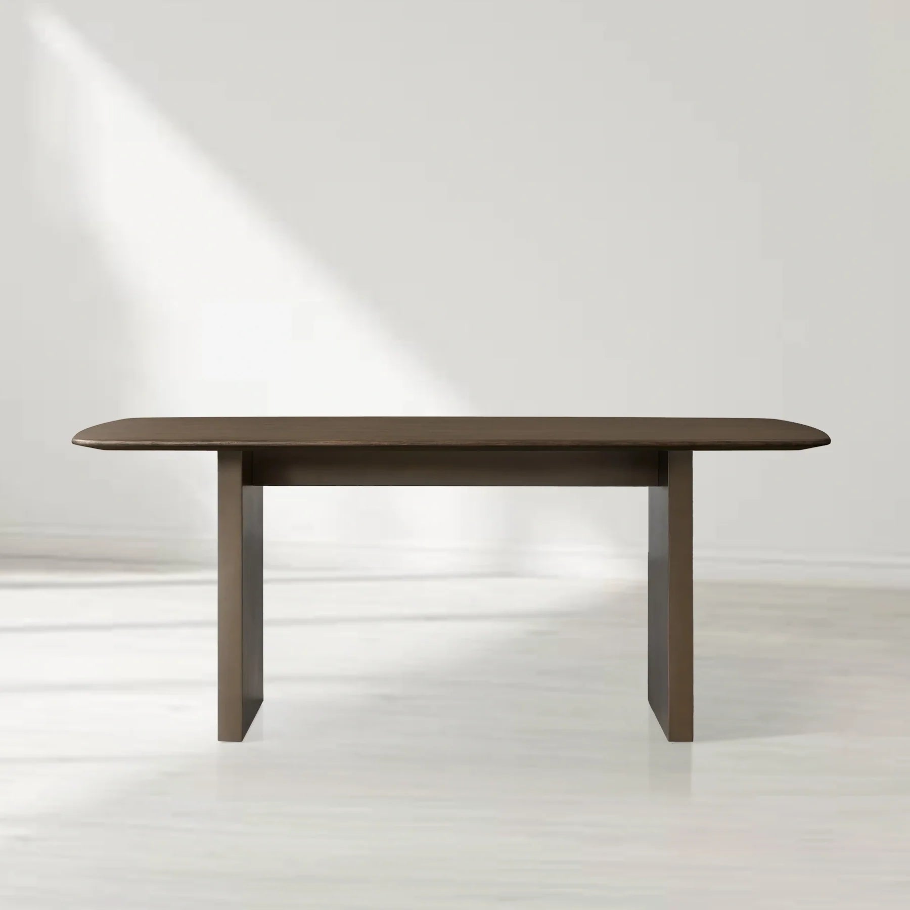 Sailor Germain Rectangular Wood Dining Table with Clement Base