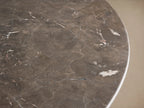 Sailor Germain Round Marble Top Dining Table with Rennes Base