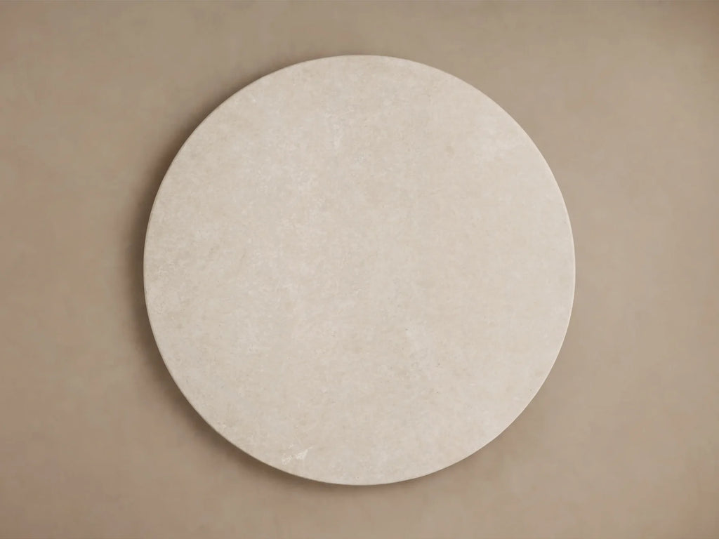 Sailor Germain Round Marble Top Dining Table with Rennes Base