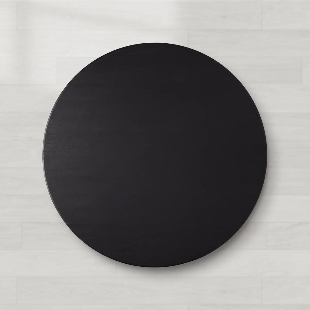 Sailor Germain Round Wood Dining Table with Clement Base Design