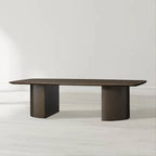 Sailor Granier Wood Coffee Table with Dauphine Base