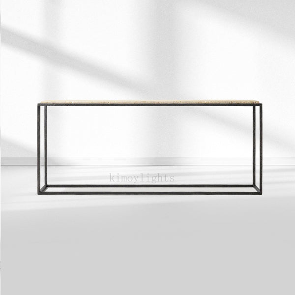 SalVerve Stone Console Table