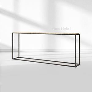 SalVerve Stone Console Table