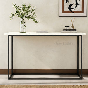 SalVerve Stone Console Table