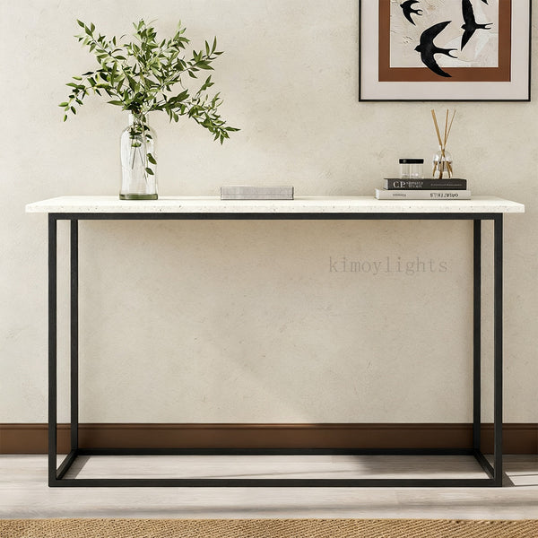 SalVerve Stone Console Table