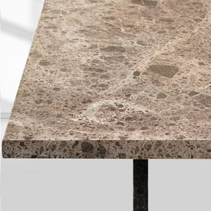 SalVerve Stone Rectangular Dining Table