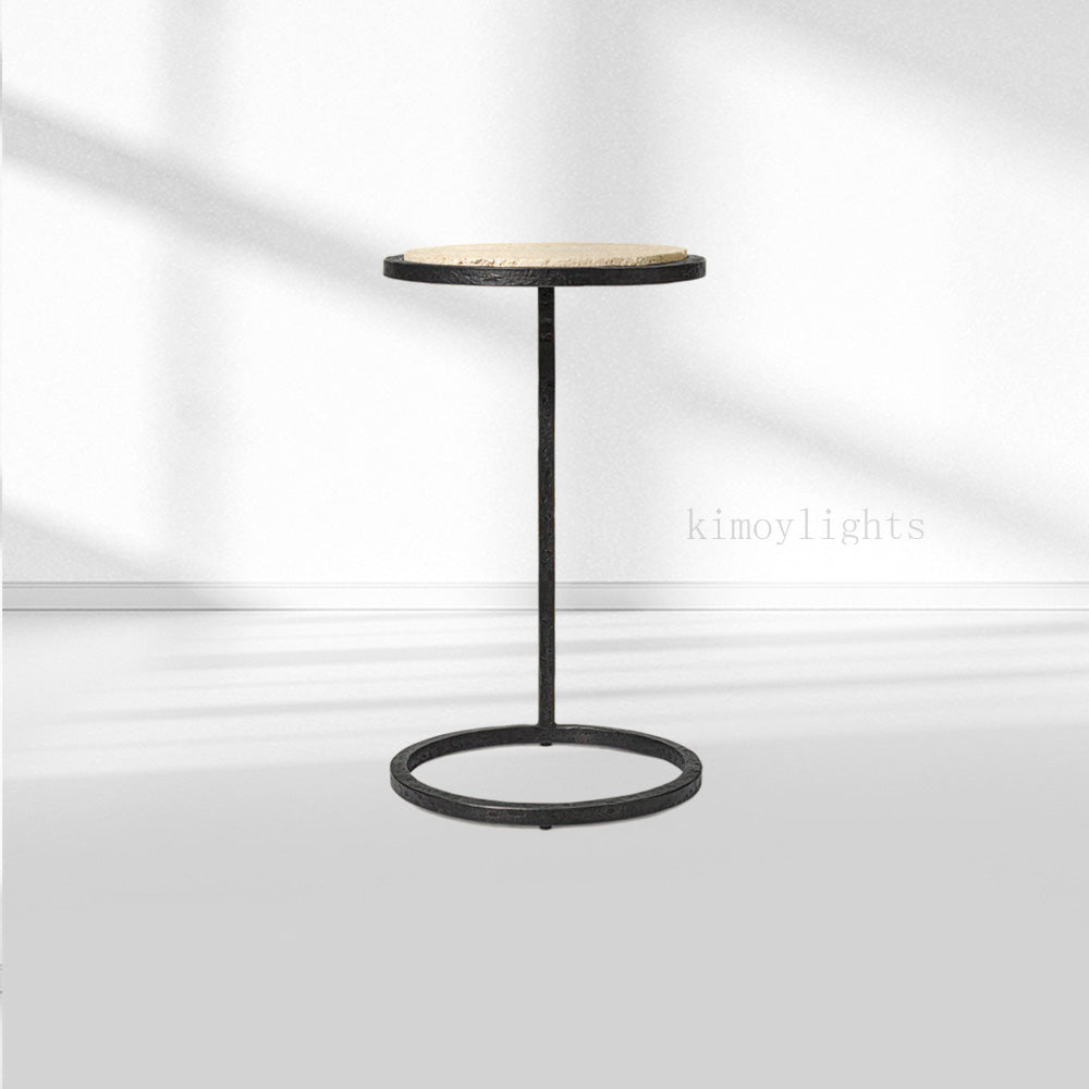 SalVerve Stone Round C Table