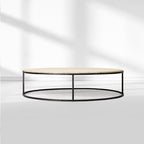 SalVerve Stone Round Coffee Table