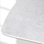 Santos Marble Top Tulip Base Dining Table