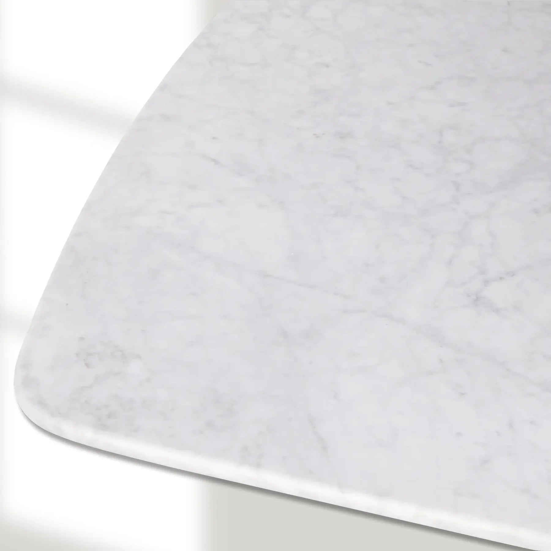 Santos Marble Top Tulip Base Dining Table