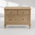 Sausalito 3-Drawer Nightstand 34"