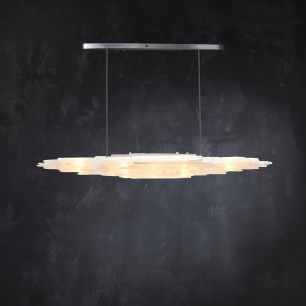 Selenite Crystal  Pendant Chandelier