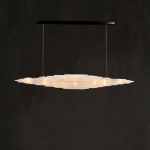 Selenite Crystal  Pendant Chandelier