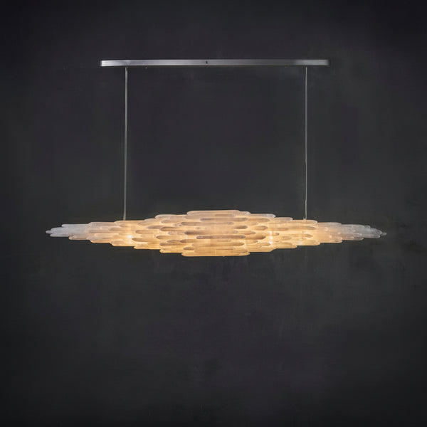Selenite Crystal  Pendant Chandelier