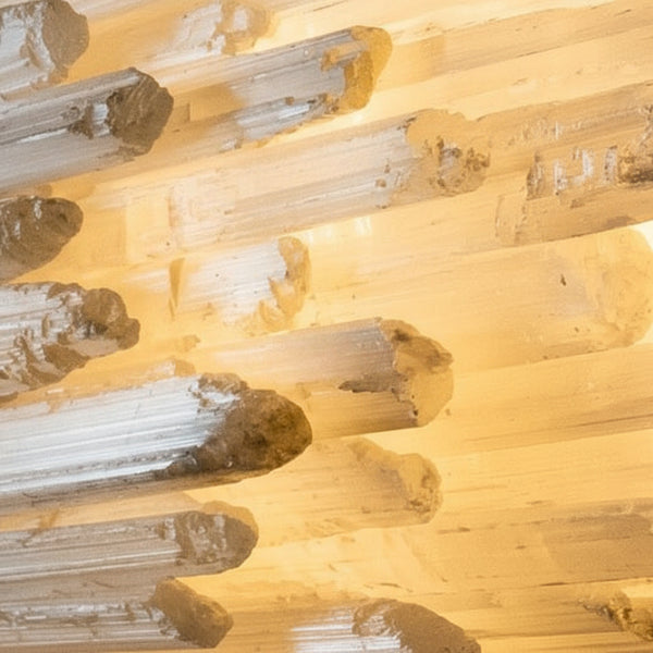 Selenite Crystal  Pendant Chandelier