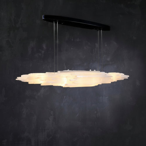 Selenite Crystal  Pendant Chandelier