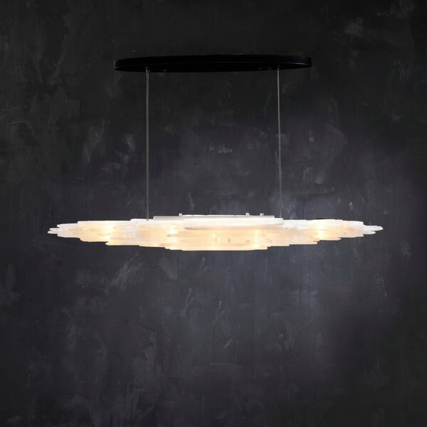 Selenite Crystal  Pendant Chandelier