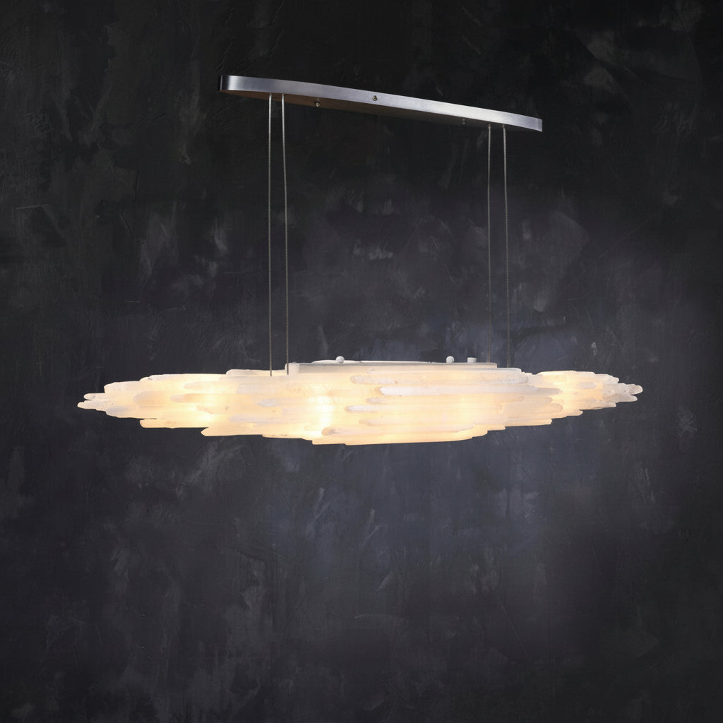 Selenite Crystal  Chandelier